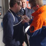 FFW Petersaurach Zwischenprüfung der Modularen Truppausbildung Station Knoten und Stiche