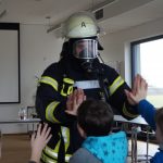 Feuerwehr Petersaurach Besuch der Klasse 3A
