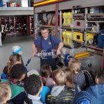 Feuerwehr Petersaurach Besuch der Klasse 3A